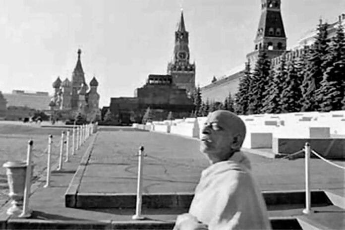 Прилет Шрилы Прабхупады в Москву